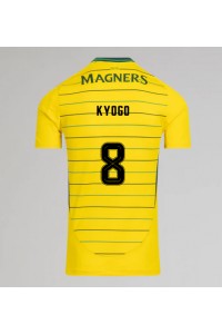 Celtic Kyogo Furuhashi #8 Fotballdrakt Borte Klær 2024-25 Korte ermer